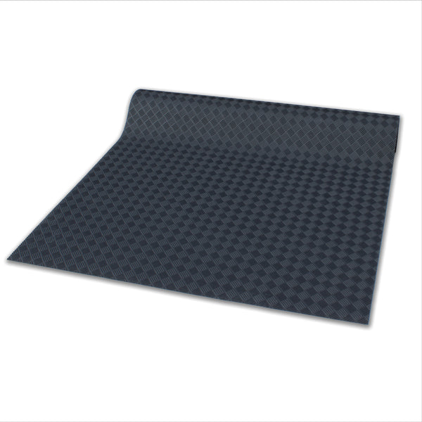 VANDECK Universal Cargo Van Flooring, 4mm 70" x 123" Deck Plate Rubber Flooring