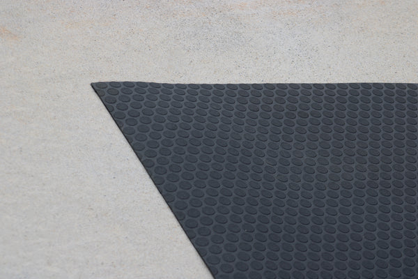 VANDECK Universal Cargo Van Flooring, 4mm 70" x 123" Coin Top Rubber Flooring