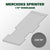 VANDECK Custom Fit Mercedes Sprinter 170 Van Floor Mat (2015+), Coin Top, Heavy Duty Rubber Cargo Liner