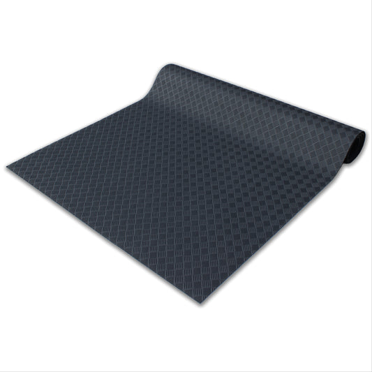 VANDECK Universal Cargo Van Flooring, 4mm 60" x 123" Deck Plate Rubber Flooring