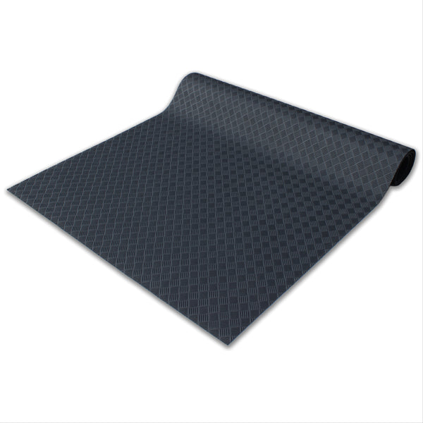 VANDECK Universal Cargo Van Flooring, 4mm 70" x 123" Deck Plate Rubber Flooring