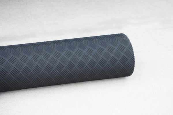 VANDECK Universal Cargo Van Flooring, 4mm 70" x 123" Deck Plate Rubber Flooring