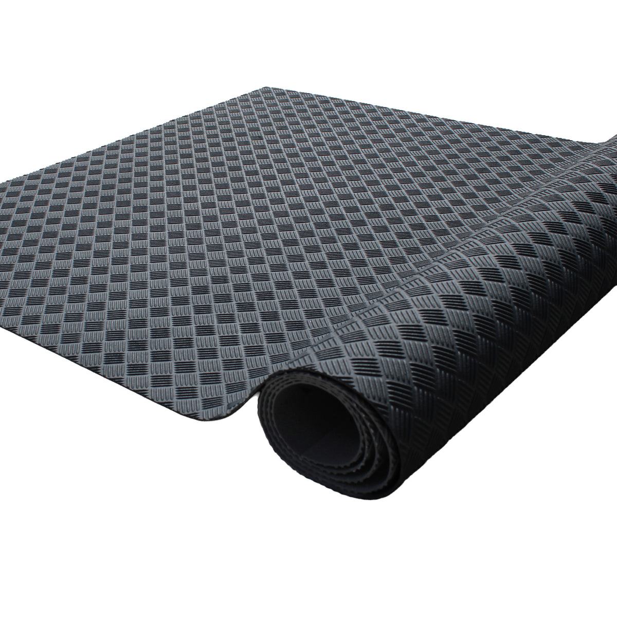 VANDECK™ Universal Van Floor, 4mm 60" x 123" Deck Plate Rubber