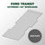 VANDECK Custom Fit Ford Transit 148 Extended Van Floor Mat (2015+), Deck Plate, Heavy Duty Rubber Cargo Liner