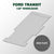 VANDECK Custom Fit Ford Transit 148 Van Floor Mat (2015+), Deck Plate, Heavy Duty Rubber Cargo Liner