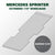 VANDECK Custom Fit Mercedes Sprinter 170 Extended Van Floor Mat (2015+), Diamond Plate, Heavy Duty Rubber Cargo Liner